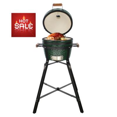 China Adjustable size SEB KAMADO/BARBECUE ceramic 16 inch parrillas de polloskamados blancos de grill charcoal STEEL EGG for sale