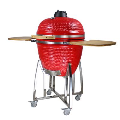 China Large Size Adjustable Japanese Ceramic Grill BBQ Grill Egg Grill Smoker SEB KAMADO for sale