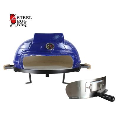 China SEB KAMADO Classic Grill BBQ Ceramic Charcoal Wood Fired Pizza Oven Pizza Forno, Hornos Para Pizza Usados for sale