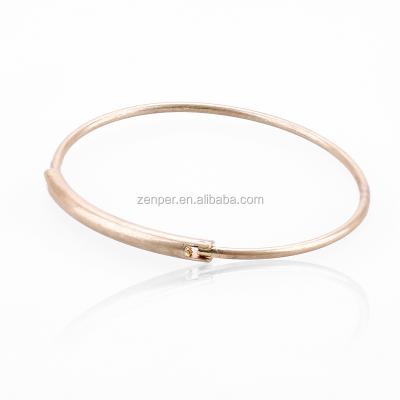 China 2017 elegant simple design gold jewelry fashion women bracelets and bangles gold plated bracelets for sale