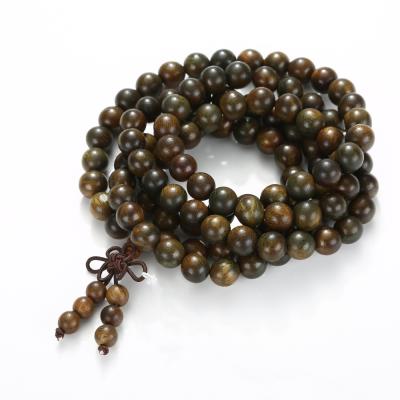 China Eco-friendly Wholesale Hot Sale Natural Ebony Wood Beads Heart Buddha Wooden Beads St for sale