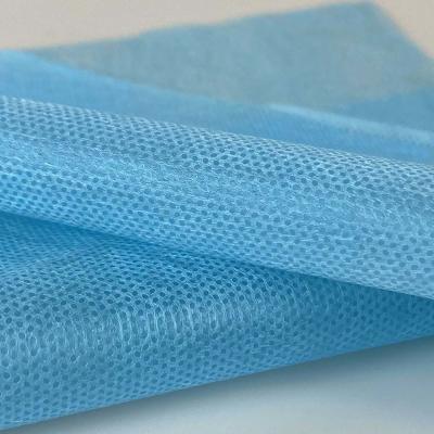 China 35GSM Ss Non Woven Fabric Spunbonded Meltblown Hot Air Cotton for sale