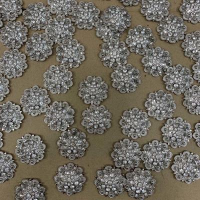 China Freie 35mm Metalllegierung des Blumen-Gürtelschnalle-Hardware-Nickel-mit Plastik und Harz zu verkaufen