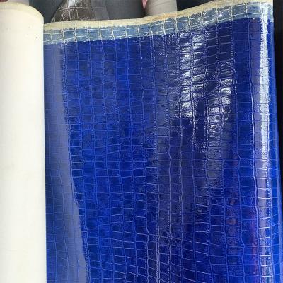 China PU PVC Coated Synthetic Artificial Leather 1.5M Width For Packing for sale