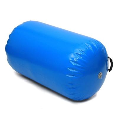 China 2021 YOJA/OEM Eco-friendly Wholesale Air Track Mat Air Barrel Roller Gymnastics Inflatable Tumbling Mat for sale