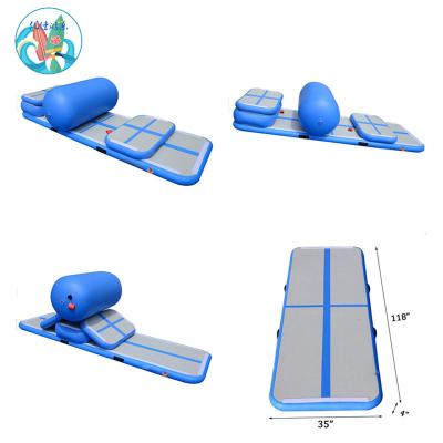 China Yoga Exercises Customized Inflatable Air Floor Air Track Mat Gymnastics Mat From China Supplier for sale