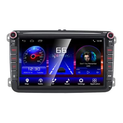 중국 Universal 8 Inch Android Radio Touch Screen Car Dvd GPS Gps Navigation Dual Din For VW Magotan 판매용