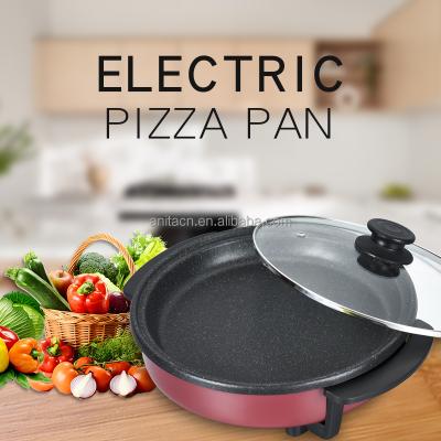 China 2021 Easily Cleaned Most Popular Customizable Size And Color Non Stick Outdoor Eco - Friendly Natural Healthy Round Pizza Pan for sale