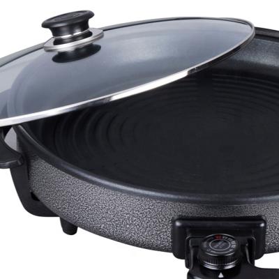 China Easy Workmanship Exquisite Reliable Quality High Efficiency Aluminum Electric Round Pizza Pan Easily Cleaned for sale