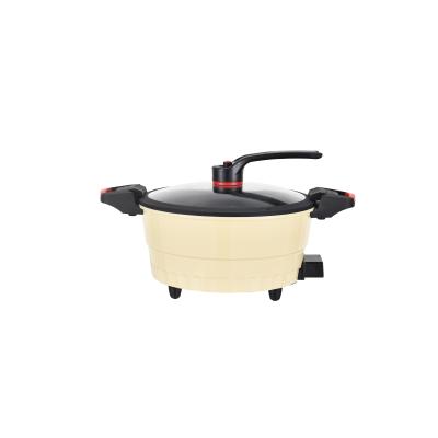 China Small And Exquisite Use Non-stick Cooking Soup Pressure Cooker High Quality Adjustable Temperature Home Indoor Table Low for sale