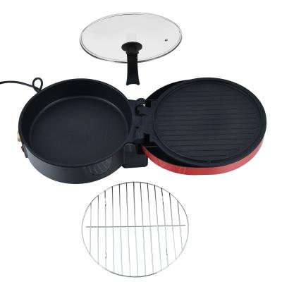 China 800w Multifunctional Smokeless Non-stick Coating Durable Electric Fashional Mold for sale