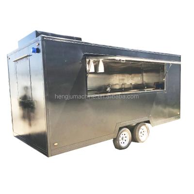 China Portable for vending food carts shop trailer pizza mobile food trucks mobile food trailers hot dog for sale