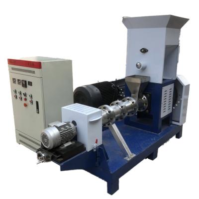 China Floating Feed Extruder 108kg/h Fish Feed Pellet Machine for sale