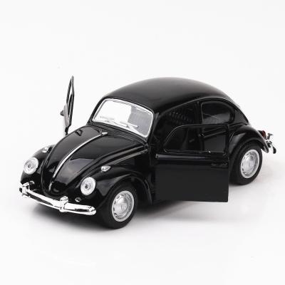 China Classic Diecast Toy Retro 1:36 Volkswagen Beetle Car Model (Boxed) Die Cast Toy Ornament Children's Gift for sale