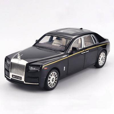 China 1:20 Diecast Car Model Diecast Toy Sound Toys And Six Door Rolls Royce Light Ghost Car Models Diecast Car Children's Toys for sale