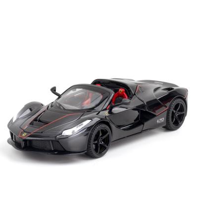 China Diecast toy simulation 1:22 (boxed) open Rafah alloy sports car model collection of die casting toy ornaments children's gift for sale