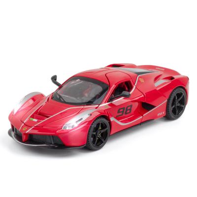 China Diecast Model Toy Simulation 1:22 FXXK Rafah Alloy Sports Car (Boxed) Die Casting Toy Ornaments Children's Gift Collection for sale