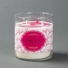 China 100% paraffin wax  2 wicks scented glass candle with printing label and hang tag for sale