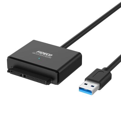 China COMPUTER 2.5 3.5 usb 3.0 sata adapter to usb sata adapter connector 22 pin sata cable for sale