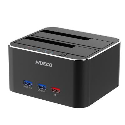 China Hdd 2.5 /3.5 Docking Station sata all in 1 hdd docking station driver usb 3.0 sata 2.5 3.5 hard drive dock clone duplicator for sale