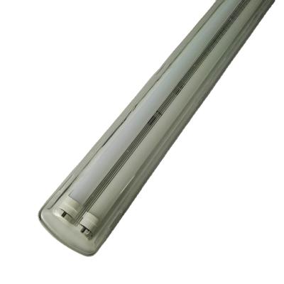 China T8 warehouse single-tube LED parking light IP65 waterproof tri-proof LED light fixture à venda