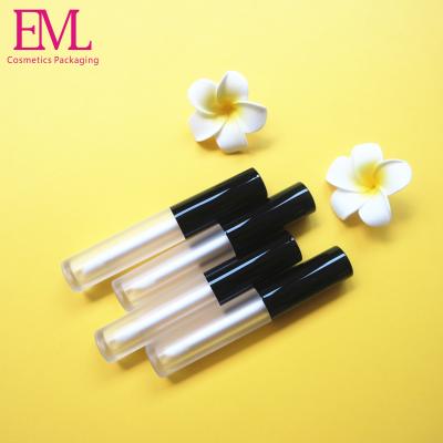 China Wholesale New Round Personal Care 2.5ml Empty Plastic Lip Gloss Tube With Custom Logo for sale