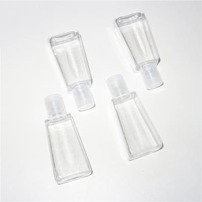 China Shampoo Body Lotion 30ml Flip Top Cap PET Plastic Bottle For Shampoo Body Lotion for sale