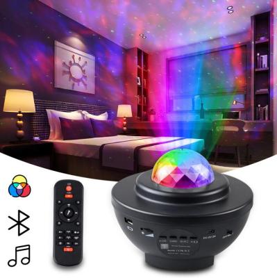 China night light & projector & Colorful Remote Control Speaker USB Kids Baby Bedroom Sky Moon Star Night Led Lamp Light Speaker Party Laser Galaxy Starry Projector for sale