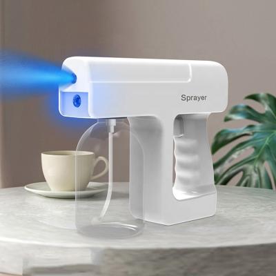 China Portable Wireless Nano Handheld Disinfectent Sterilization Machine Handheld Wireless Disinfectent Machine Spray Alcohol Water Machine Nano Atomizer Spray Gun for sale