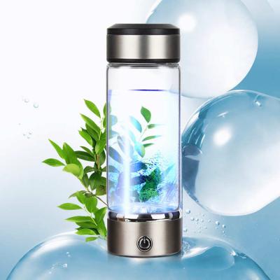 China Wholesale Portable Refillable H2 Water Generator Maker Alkaline Hydrogen Rich Water Bottle Easy Operation Eco-friendly for sale