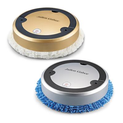 China Home Hotel Use 3 in 1 Small Mist Machine Rechargeable Electric UV Light Floor Cleaning Mop Wiping Robot for sale