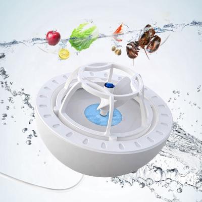 China Mini Portable Household Multifunctional Ultrasonic Cleaner USB Washing Dishes Machine Kitchen High Pressure Wave Mini Dishwasher for sale