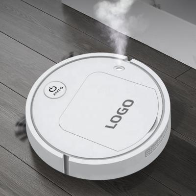 China Hotel Mist Humidifier Home Floor Vacuum Cleaner Logo Customized Automatic Powerful Intelligent Fast Robot for sale