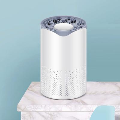 China Simple/Mini/Portable Operation Wholesale Price PM2.5 Ultraviolet Ultraviolet UV-C Home Air Filter USB Air Purifier for sale