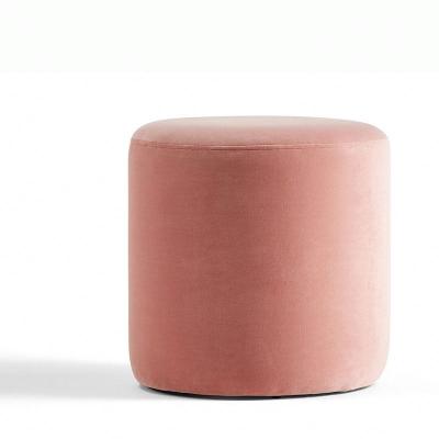 China Fashion French Nordic Modern Custom High End Bedroom Furniture Circular Stool for sale