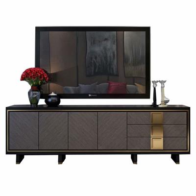 China Factory Direct Sale Modern Wooden Solid Wood Living Room TV Stand for sale