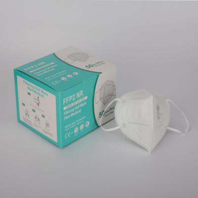 China 2021 Nonwoven Fabric Mask FFP2 CE EN149 Filtering Half Mask for sale