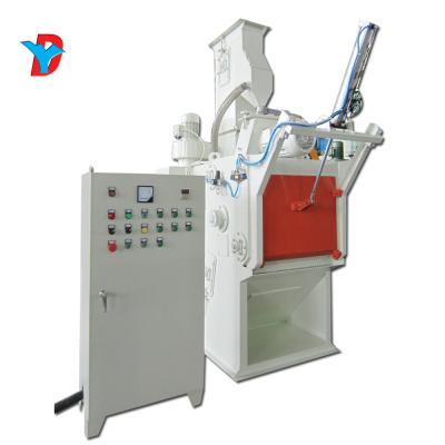 China Critical cleaning/residue-free apron blasting machine with rubber/automatic sandblasting for sale