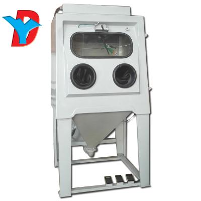 China Cleaning wet type surface ofcasting sand blasting device, water sand blating machine for sale