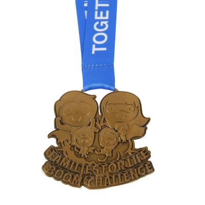 China Europe China Manufacturer Design Your Own Zinc Alloy Custom Dream Believe Achieve Medal for sale