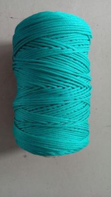 China 4 mm de fibra de polietileno trenzada en PE verde 190m/Kg-170kgf en venta