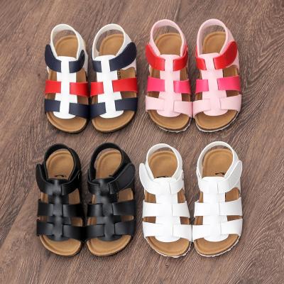 China ARCH BACK Little Kids Toddler Girls Boys Summer Sandals With Arch Support Cork Sole Comfortable for sale