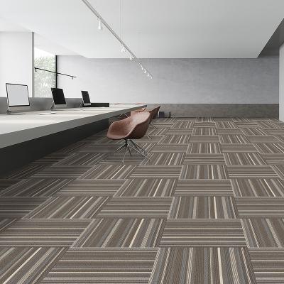 China Washable Commercial Office Floor Tuft Carpet Tile Squares 50x50 To Carpet Tiles for sale