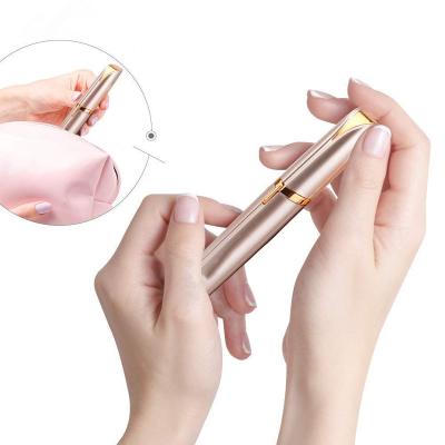 China Portable Mini Painless Electric Face eyebrow Epilator Hair Remover Mini Shaver Razor Instant Painless Portable Facial Epilator Shaving Trimmer for sale