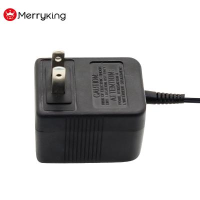 China UL Approved Linear Power Transformer 120VAC 9VAC 800mA AC Adapter MKA-0900800 for sale