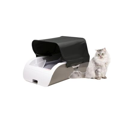 China Automatic Cat Litter Scoop/Automatic Self-cleaning Heavy Duty Cat Litter Box Tray Smart Cat Toilet Litter Box Automatic Cat Litter Box for sale