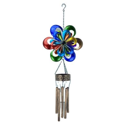 China Minimalist Custom Windmill Windmill Capiz DIY Metal Wind Chimes Memorial Wind Chimes for sale