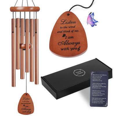 China Europe OEM Customize Wholesale Hot Sale Custom Melody Beauty 3D Tube Wind Chimes For Garden Decor for sale