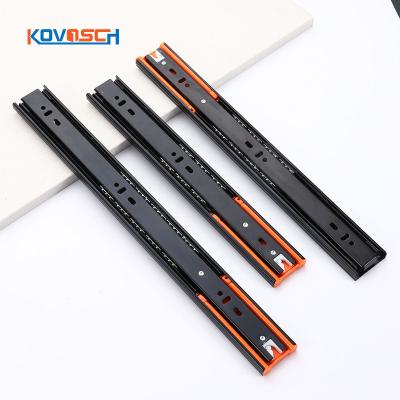 China Modern Cheap Telescopic Channel Drawer Runners Hardware Accessories Ball Bearing Telescopic Handle for sale