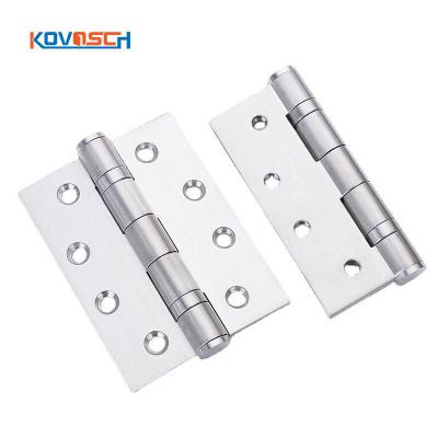 China Wholesale Modern Hardware Accessory 304 Stainless Steel Iron Metal Round Spring Folding Corner Door Hinge For Window for sale